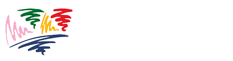 Logo en blanco y con fondo transparente de Juntas de Compensación Málaga