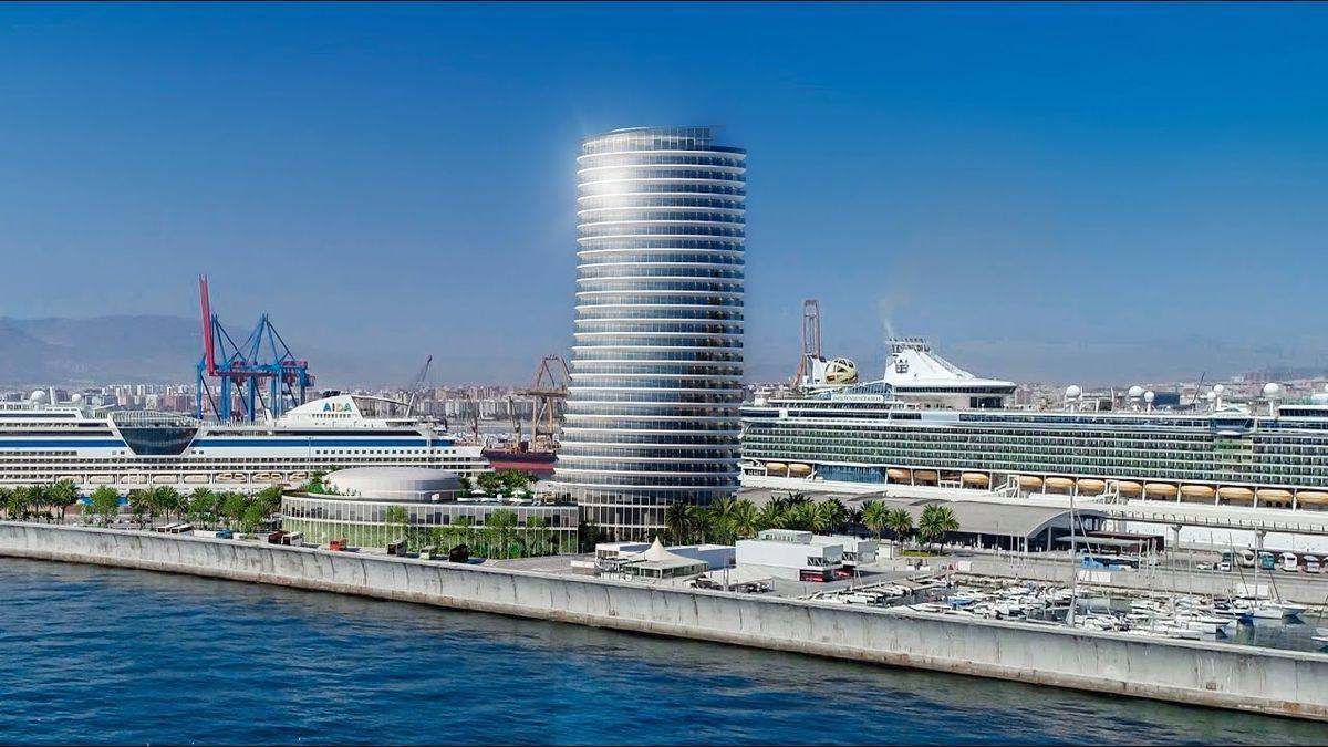 Torre del Puerto de Málaga proyecto en pausa
